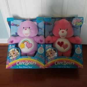 NIB Lot of 2 Care Bears Magical Circle of Fun